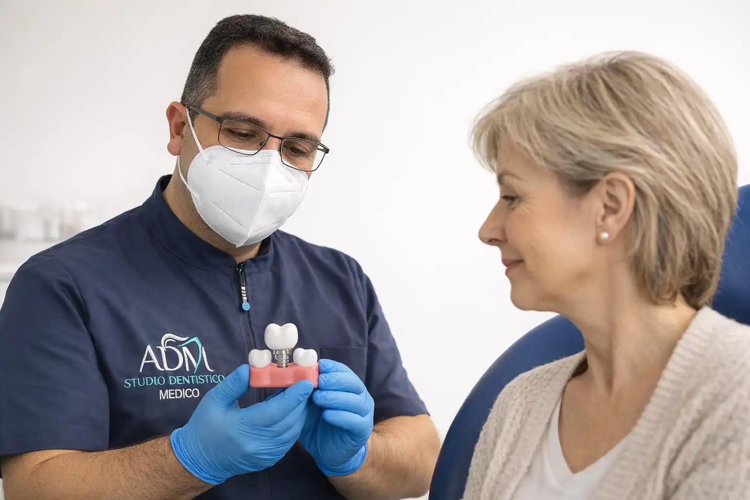Implantologia presso lo Studio Dentistico Del Dr. Alfonso Di Mambro