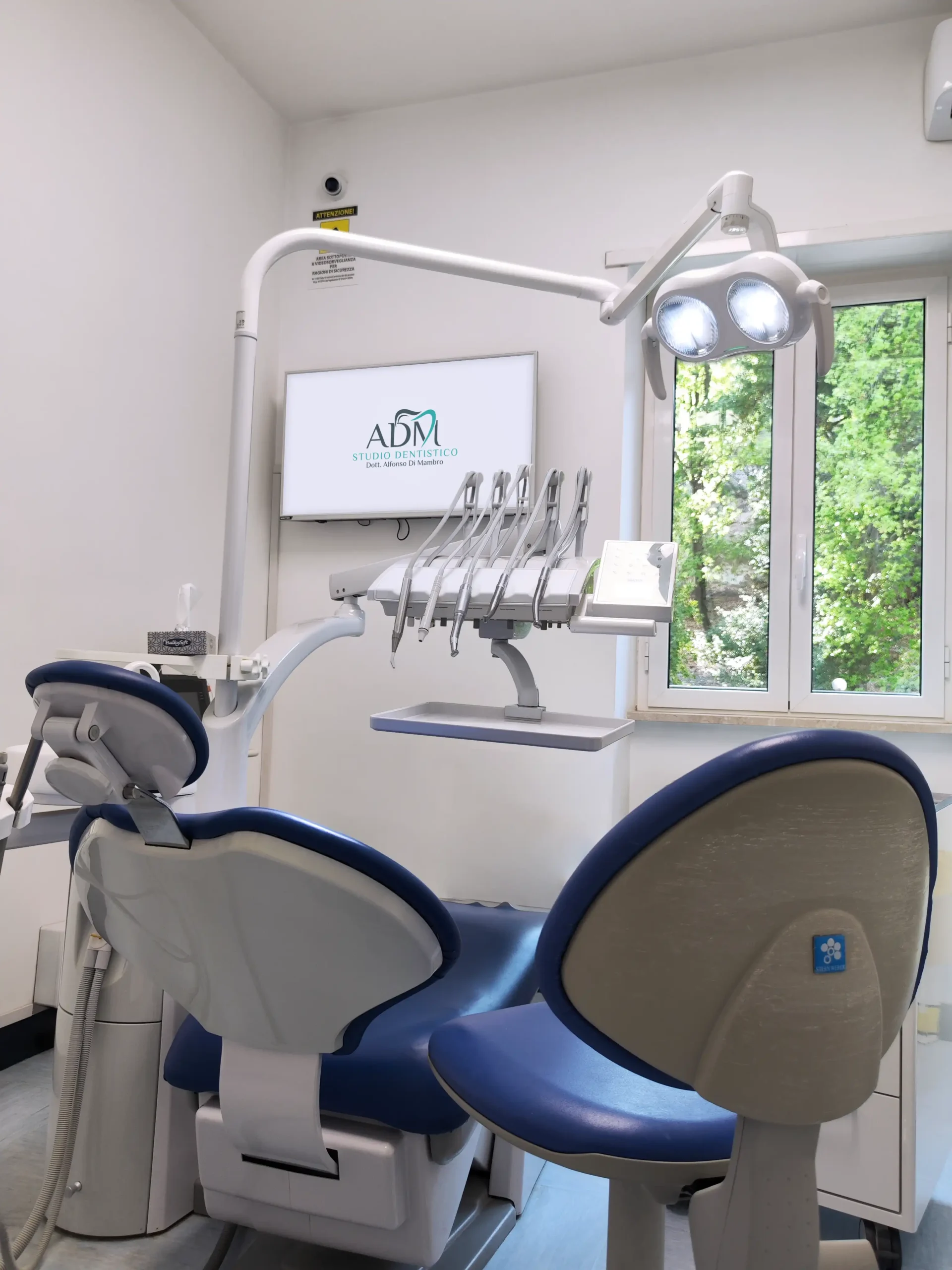 Interni dello Studio Dentistico Del Dr. Alfonso Di Mambro